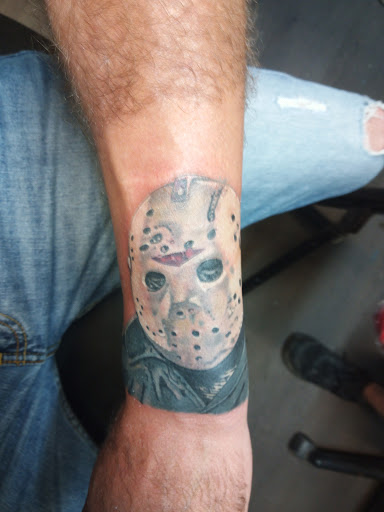 Explore death tattoo ideas, creative tattoo ideas in Sunbury, available at Body Mods