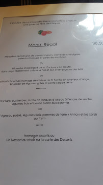 Restaurant La Charrette Bleue à Condorcet menu