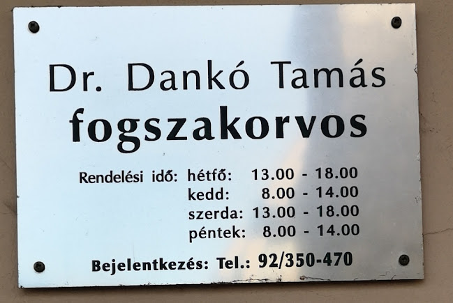 Értékelések erről a helyről: Dr. Dankó Tamás fogászat, Zalaegerszeg - Fogászat