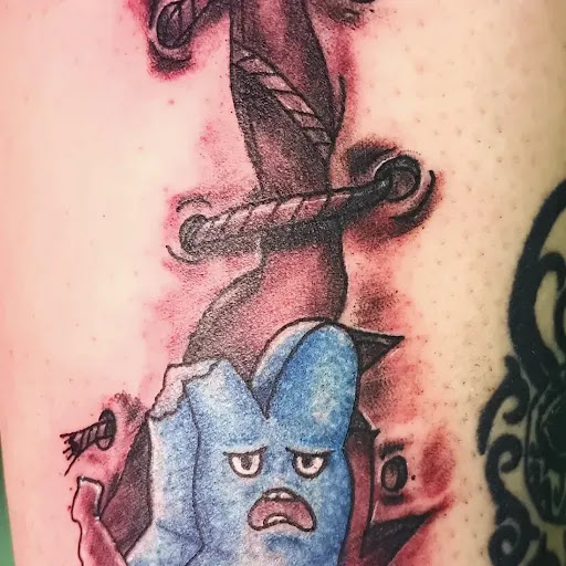 Explore chameleon tattoo ideas, creative tattoo ideas in Hanover, available at Josiah Morgan Tattooer