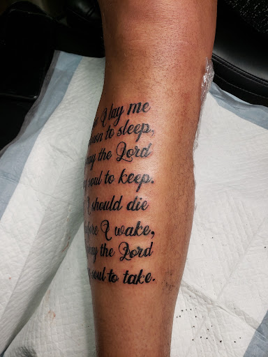 Explore male forearm tattoos ideas, creative tattoo ideas in Orange, available at Smokin Irons Tattoo