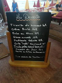 La Reine Jeanne à Sainte-Maxime menu