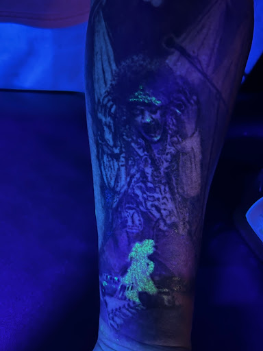 Explore hand cover up tattoo ideas, creative tattoo ideas in Brunswick, available at Brunswick Tattoo Company