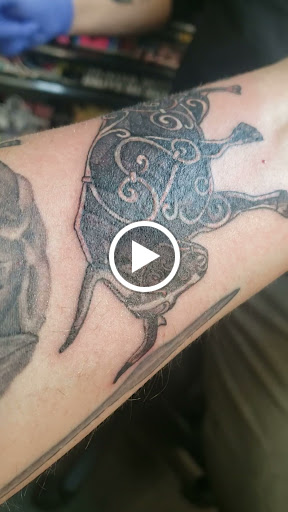 Explore simple skull tattoo ideas, creative tattoo ideas in Burlington, available at Lost Boys Tattoo & Piercing