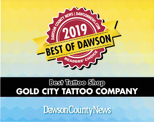 Tattoo Shop «Gold City Tattoo Company», reviews and photos, 66 S 400 Center Ln #200, Dawsonville, GA 30534, USA