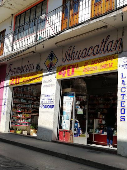 Farmacias Ahuacatlan Miguel Hidalgo 101, Xilitla, 79900 Xilitla, S.L.P. Mexico