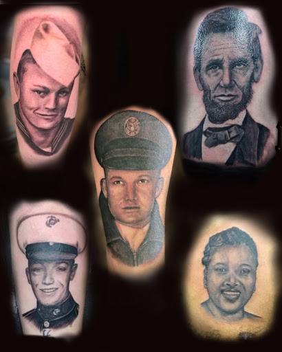 Explore mother daughter flower tattoo ideas, creative tattoo ideas in Bainbridge, available at Bainbridge Tattoo Company