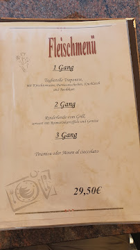 Carte du Trattoria Italiana Cristallo GmbH à Murnau am Staffelsee