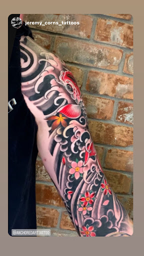 Explore first born son tattoo ideas for dad, creative tattoo ideas in Spokane, available at Anchored Art Tattoo