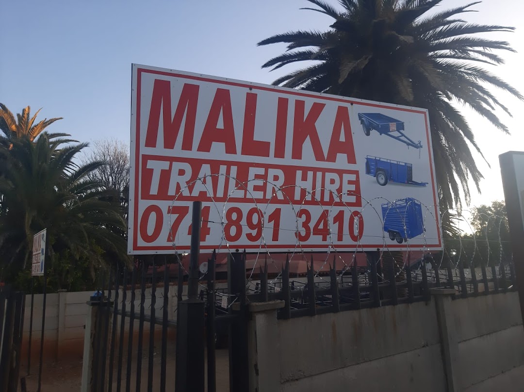 Malika Trailer Hire