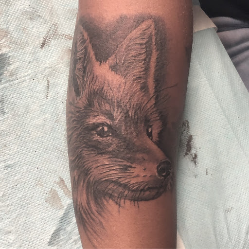 Explore small elephant tattoo ideas, creative tattoo ideas in Pittsburg, available at Delta Art & Tattoo