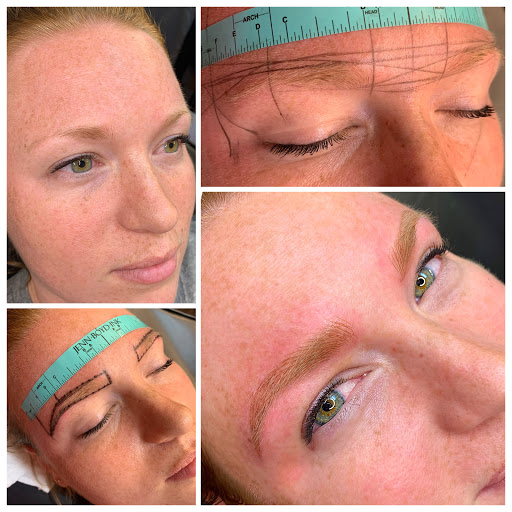 Explore gunslinger tattoo ideas, creative tattoo ideas in Peoria Heights, available at BeautiFULL Brows By Jen Microblading - Permanent Makeup Wild Honey Beauty Studio