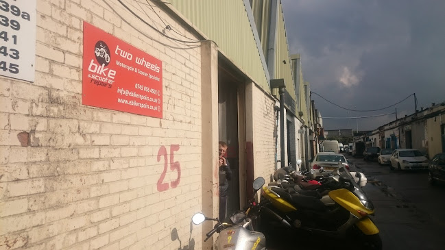 Two wheels motorcycle repair shop - London