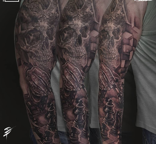 Explore awesome tattoo ideas for women, creative tattoo ideas in Abington, available at Tattoo Galaxy (Abington) Piercing and Custom Tattoos