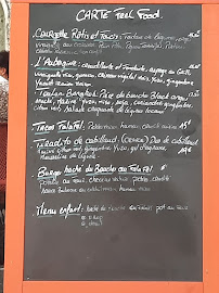 Menu du Feel food à Toulon