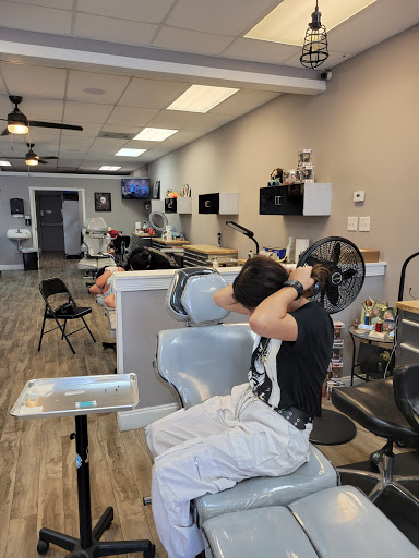 Explore embroidery tattoo ideas, creative tattoo ideas in Buford, available at Killer Ink