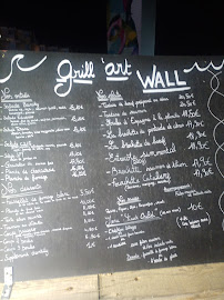 Carte du Grill Art Wall à Le Barcarès