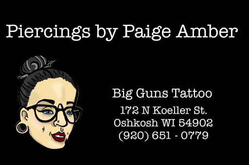 Explore grandkids names tattoo ideas, creative tattoo ideas in Oshkosh, available at Piercings by Paige at Big Guns Tattoo