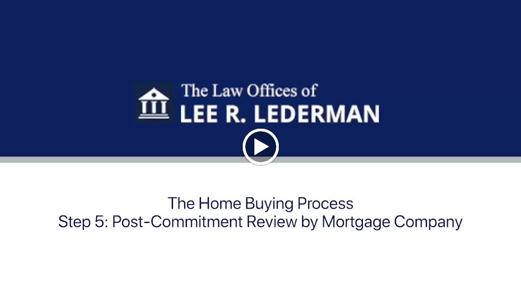 The Law Offices of Lee R. Lederman 08854