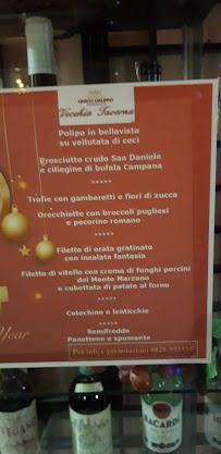 Menu du Ristorante Vecchia Taverna Srl à Oliveto Citra