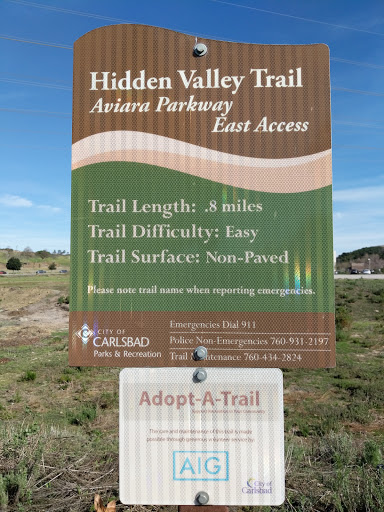 Hidden Valley Trail Aviara East Access