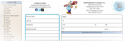 Plumber «Independence Plumbing», reviews and photos, 6485 Brecksville Rd, Independence, OH 44131, USA