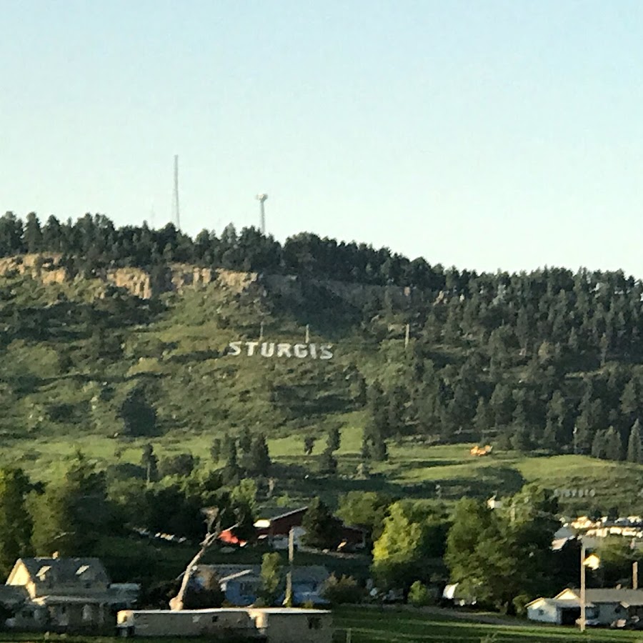 Sturgis Hillside Sign