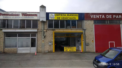 La Pista: Limpieza manual de vehículos en Estella, Navarra