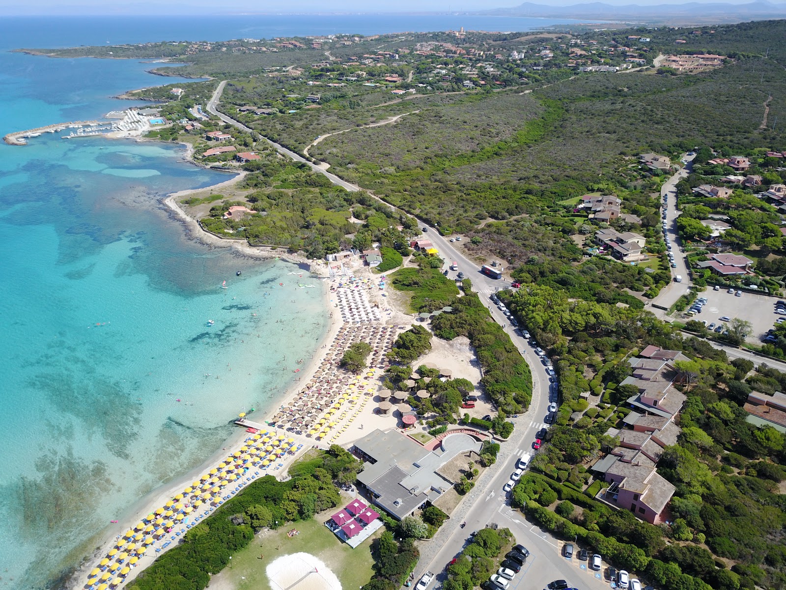 Photo of Gabbiano Beach with turquoise pure water surface