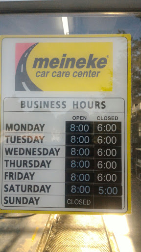 Auto Repair Shop «Meineke Car Care Center», reviews and photos, 1906 Emmet St N, Charlottesville, VA 22901, USA