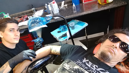 Explore fallout new vegas tattoo ideas, creative tattoo ideas in North Hollywood, available at North Hollywood Tattoo Studio