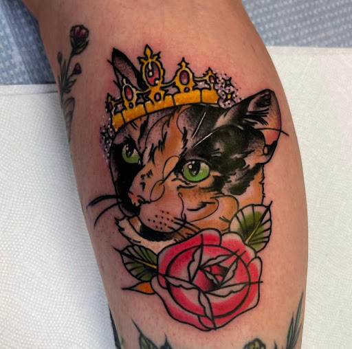 Explore til death tattoo ideas, creative tattoo ideas in Glenside, available at Yellow Rose Tattoo