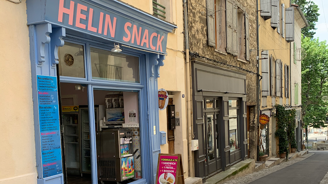 Helin glaces-snack à Forcalquier (Alpes-de-Haute-Provence 04)