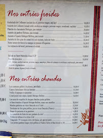 Restaurant français Le Jardin de Collioure à Collioure (le menu)