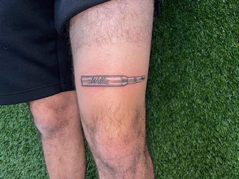 Explore death before dishonor tattoo ideas, creative tattoo ideas in Cocoa, available at Rorschach Tattoo Shop and Piercing Studio