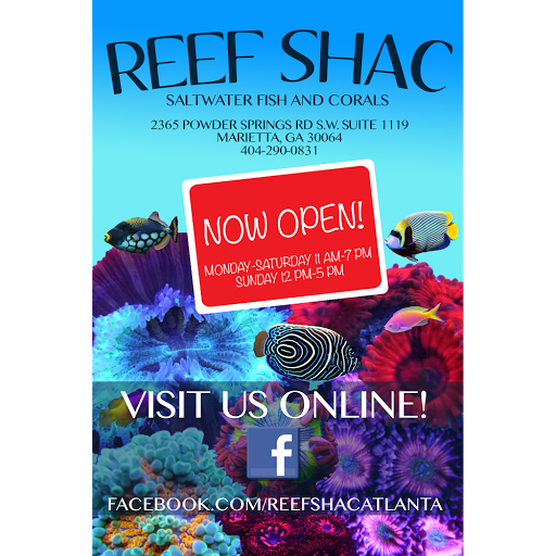 Pet Store «Reef Shac», reviews and photos, 2365 Powder Springs Rd SW #1119, Marietta, GA 30064, USA