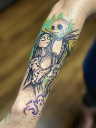 Explore fire tattoo ideas, creative tattoo ideas in Fort Oglethorpe, available at The Helm Tattoo & Piercing