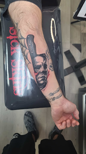 Explore family quote tattoo ideas, creative tattoo ideas in Cuyahoga Falls, available at Sick Skins Skin Art Studio