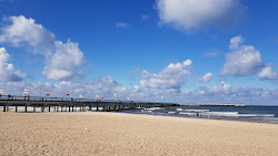 Palanga sahili'in fotoğrafı - rahatlamayı sevenler arasında popüler bir yer