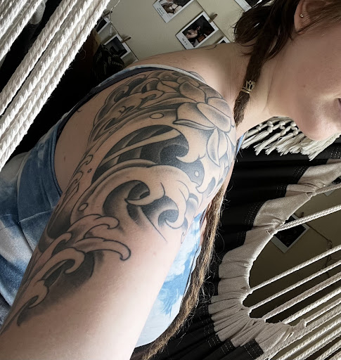 Explore adrenaline tattoo ideas, creative tattoo ideas in Swannanoa, available at Iron Wolves Tattoo