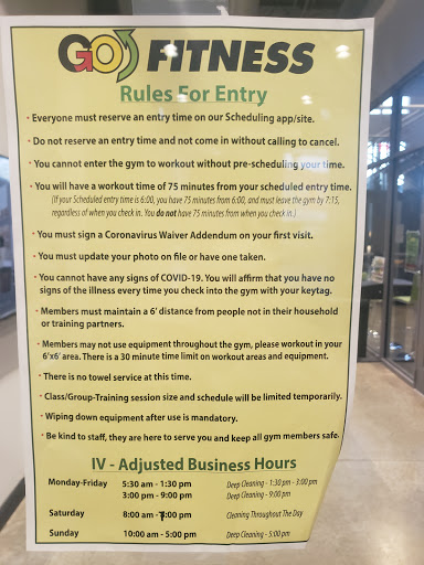 Gym «Go Fitness Center Italian Village», reviews and photos, 842 N 4th St #101, Columbus, OH 43215, USA