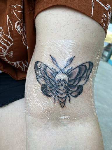 Explore inside finger tattoo ideas, creative tattoo ideas in Hannibal, available at Two Fathoms Tattoo