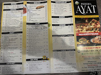 Pizzeria Ayat Pizzeria à Herne (le menu)