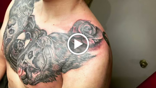 Explore ankle heart tattoo ideas, creative tattoo ideas in New York, available at Redink Tattoo Studio