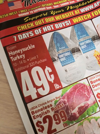 Grocery Store «Apollo Market», reviews and photos, 20250 W Seven Mile Rd, Detroit, MI 48219, USA