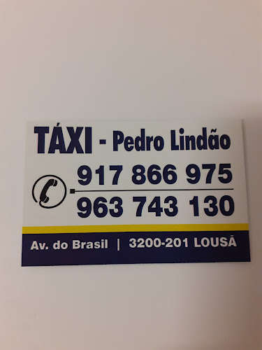 Táxi Pedro Lindão - Táxi