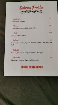Restaurant indien LE MAHARADJA ho&go à Joncherey (le menu)