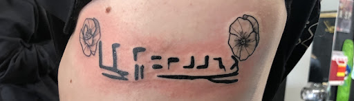 Explore gothic hand tattoo ideas, creative tattoo ideas in Bend, available at Monolith Tattoo Studio