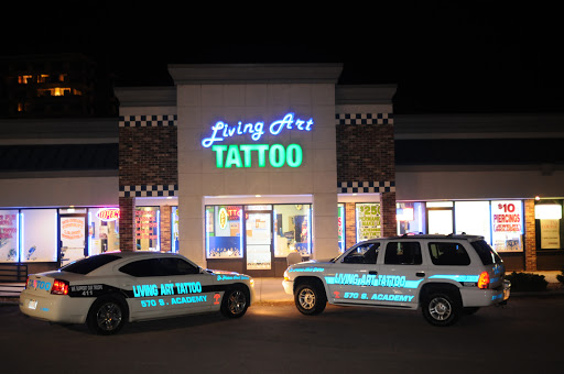 Tattoo Shop «Living Art Tattoo Studi», reviews and photos, 570 S Academy Blvd, Colorado Springs, CO 80910, USA