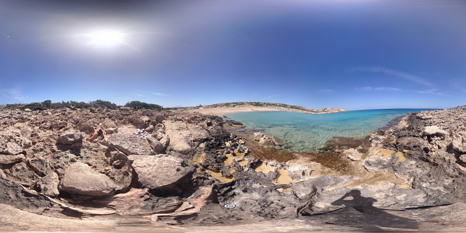 Photo of Diakoftis beach II with turquoise pure water surface